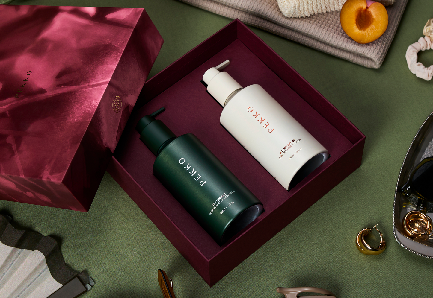 Geranium Bath Essentials